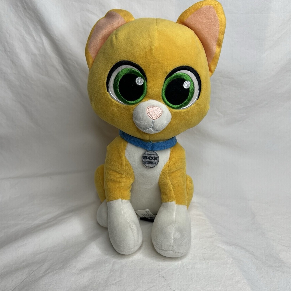Mattel Disney Pixar Lightyear Robot Companion Sox Cat Talking 11" Plush